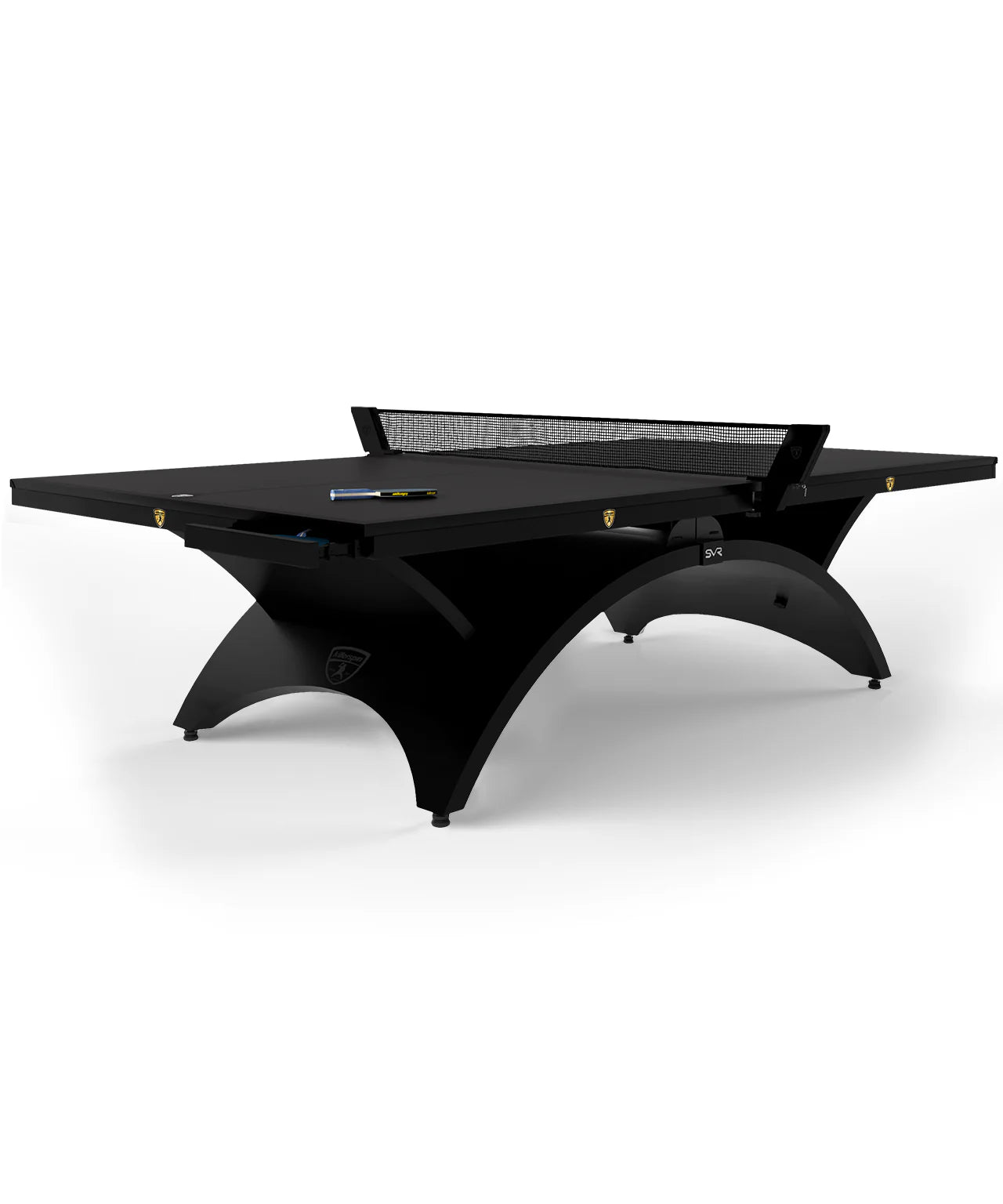 Revolution SVR Blacksteel Indoor Ping Pong and Tennis Table