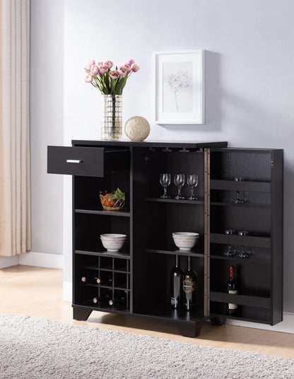 Morchi Multi-Storage Bar Cabinet Elegant Home Bar and Cabinet