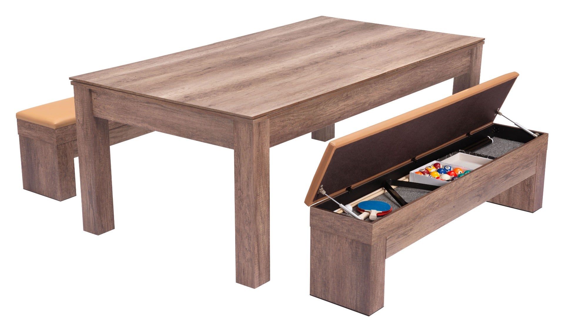 Bonker 3-in-1 Multi-Function Table – Brown