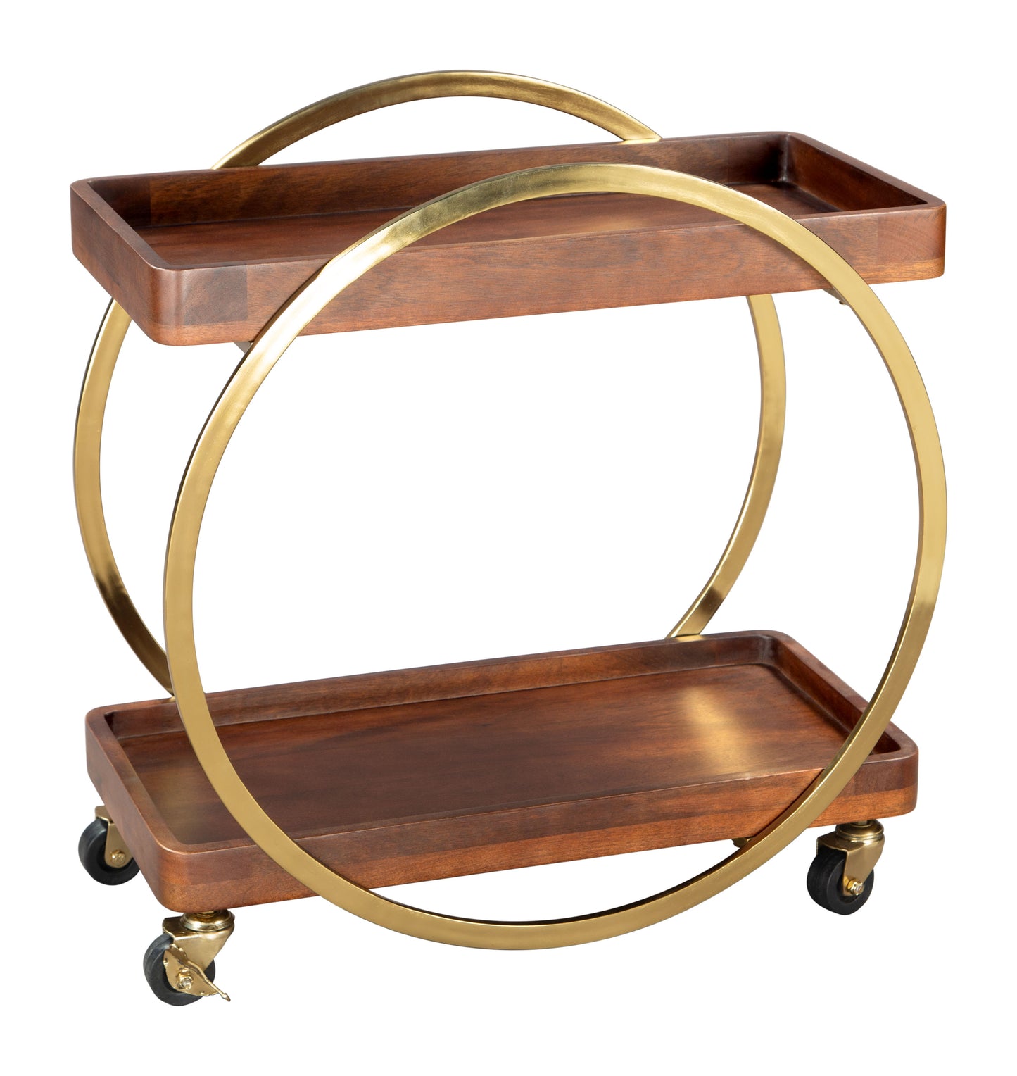 Arenas Bar and Serving Cart – Brown