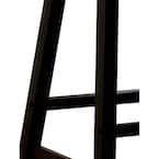 Wooden Casual Bar Height Stool, Dark Brown, Set of 2 – Casual Chic for Your Home Bar