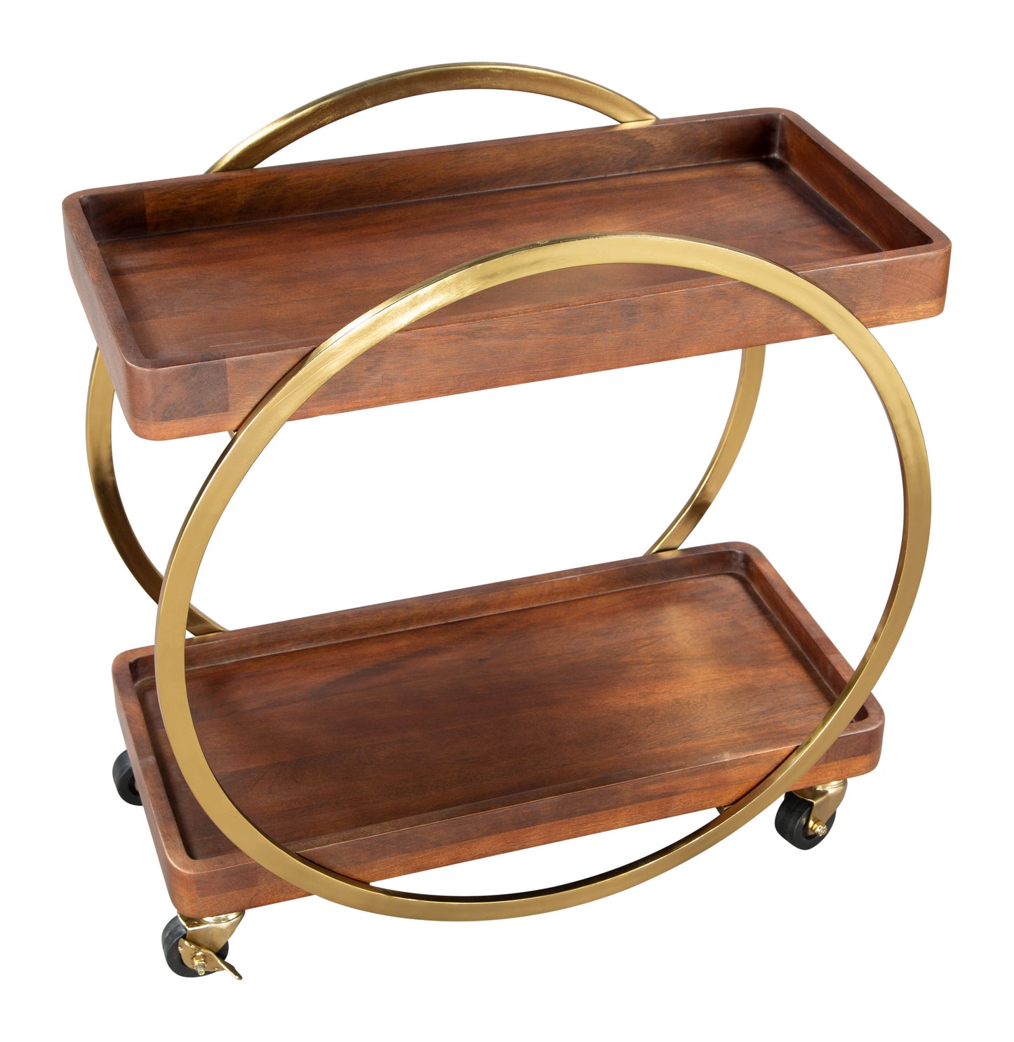 Arenas Bar and Serving Cart – Brown