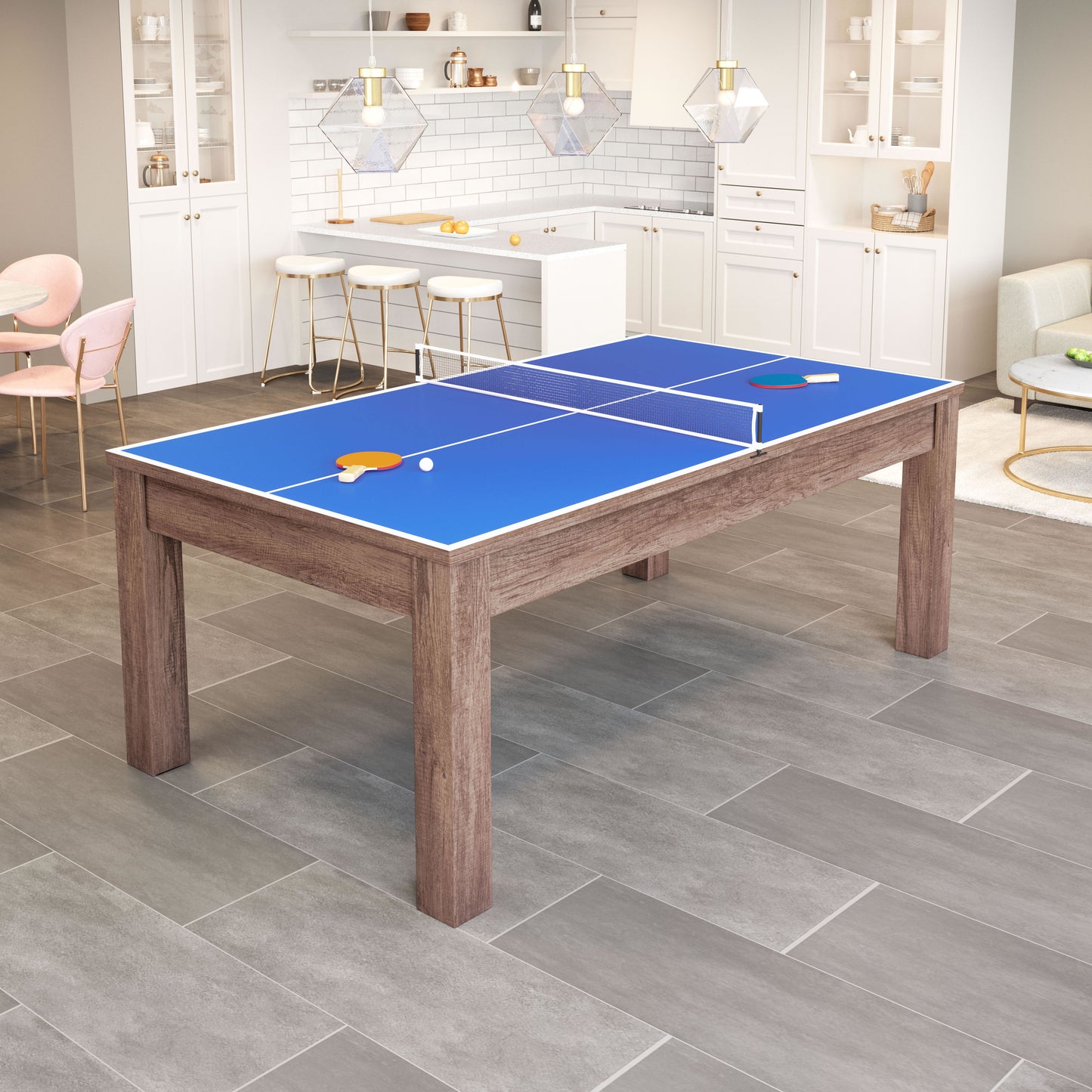 Bonker 3-in-1 Multi-Function Table – Brown