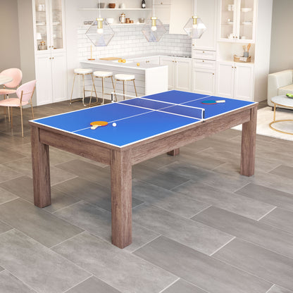Bonker 3-in-1 Multi-Function Table – Brown