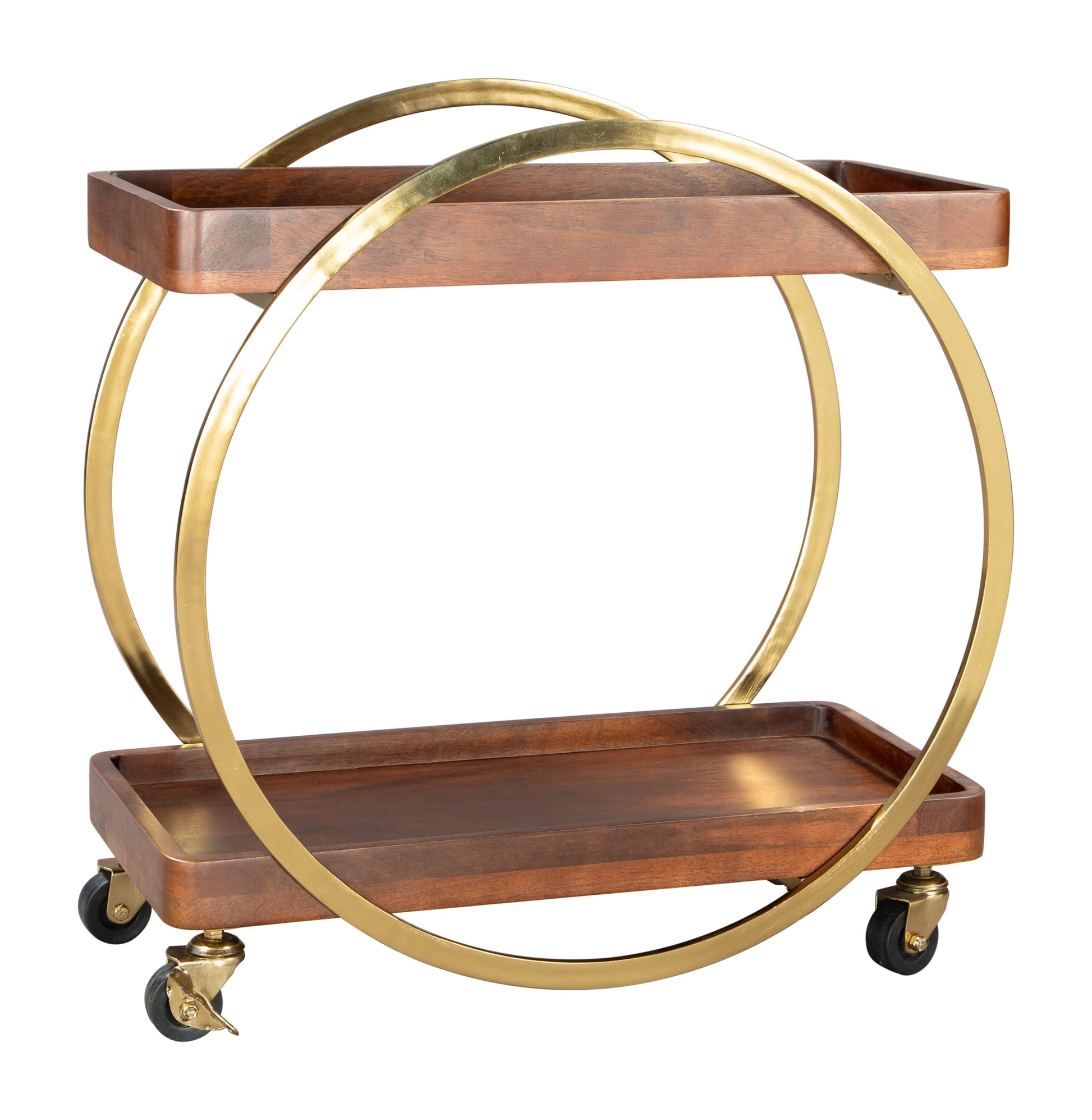 Arenas Bar and Serving Cart – Brown