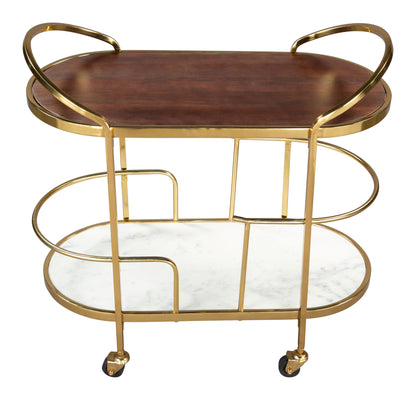 Antalya Bar Cart & Serving Cart – Multicolor